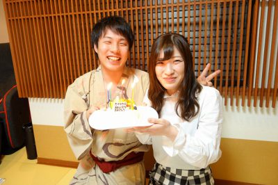 　　　☆　　　　誕生日サプライズ　　　　☆