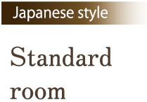 Japanese style Standard room