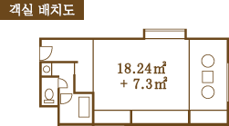 객실 배치도