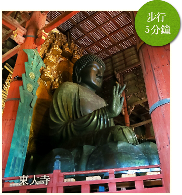 東大寺步行5分鐘